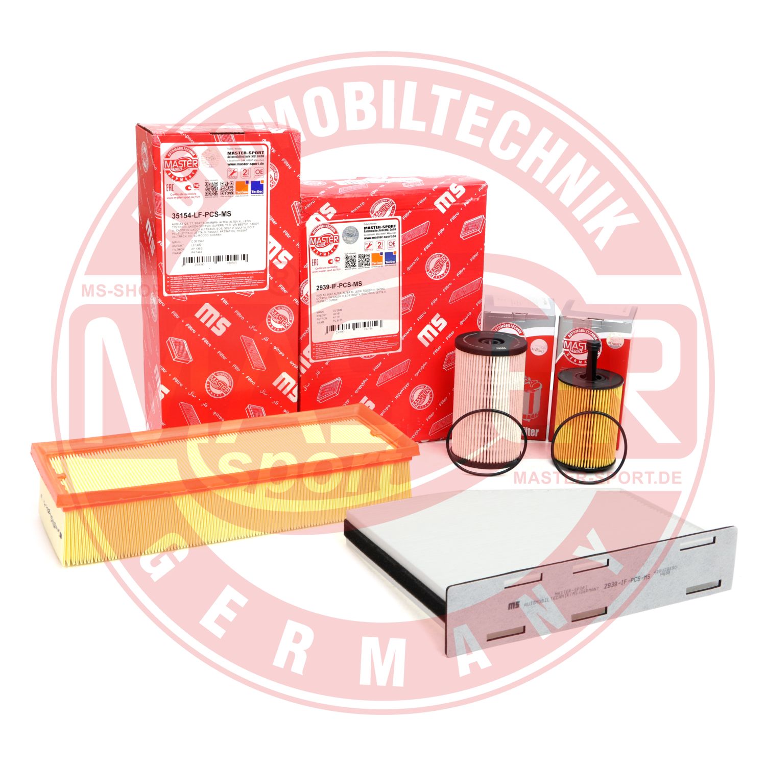 MASTER-SPORT GERMANY 450001012 Filter - Sada